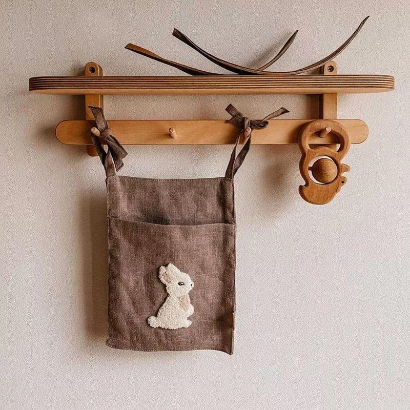 Mr Rabbit Decorative Linen Bag