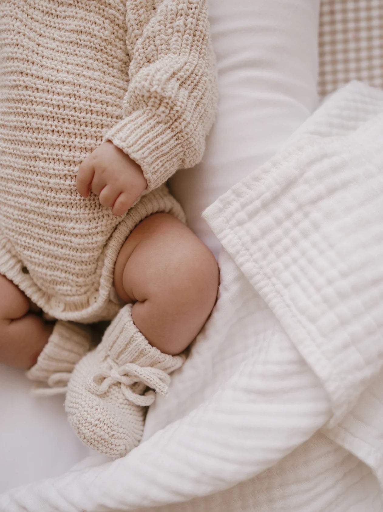 HEIRLOOM ROMPER | HONEY 0-3MTHS