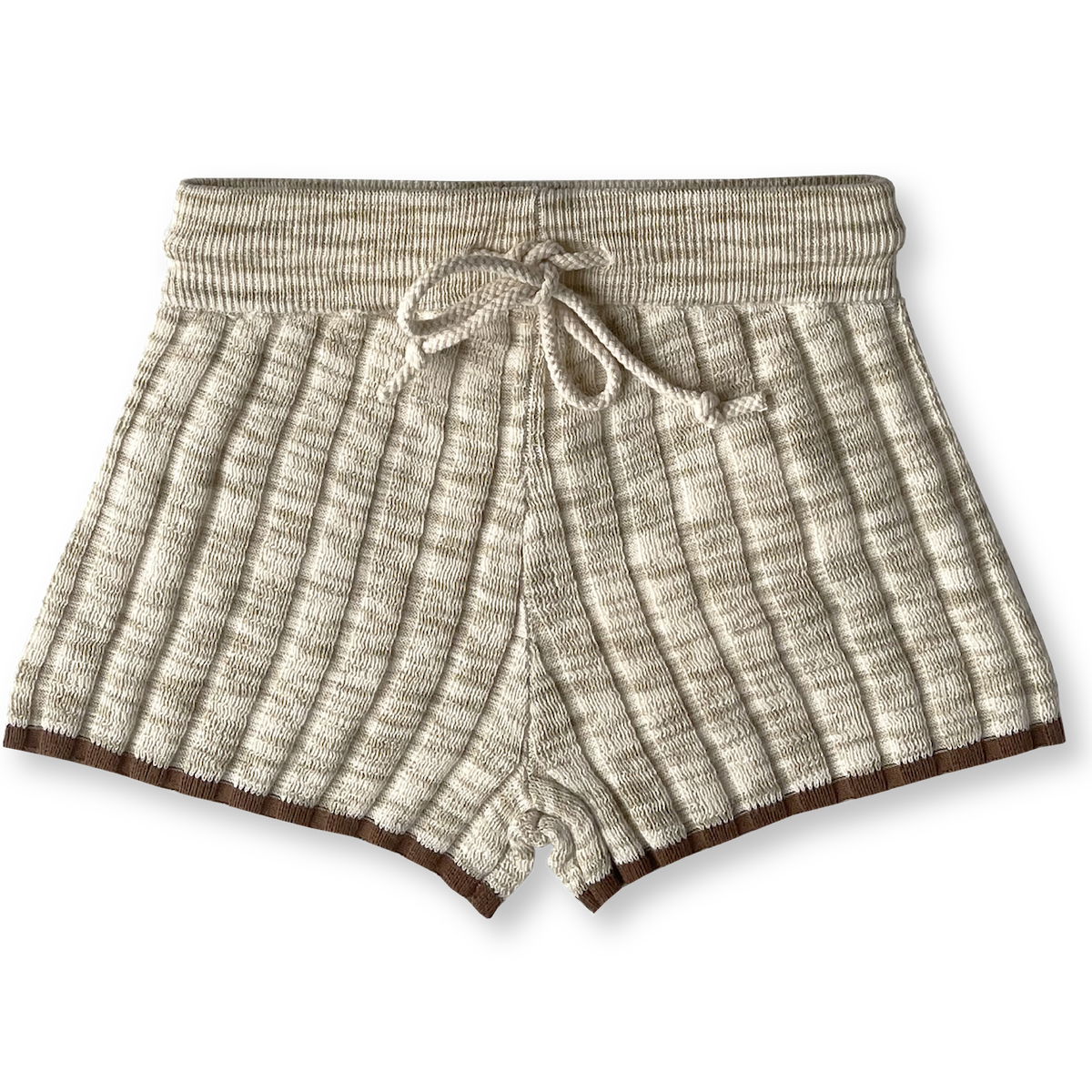 Knitted Rib Shorts